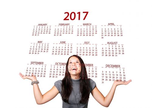 agenda calendar woman