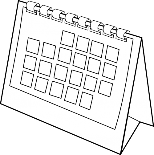 agenda schedule calendar
