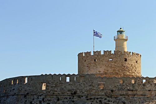 agios nikolaos castle mandraki port