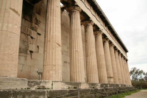 Agora Athens Ruins