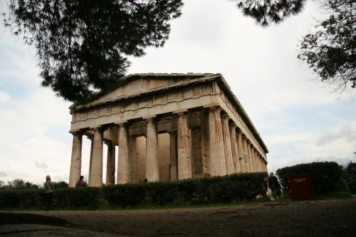 Agora Athens Ruins