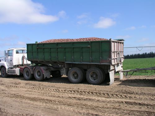 agricultural equipment truck