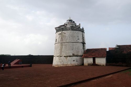 aguada fort lighthouse portugese fort