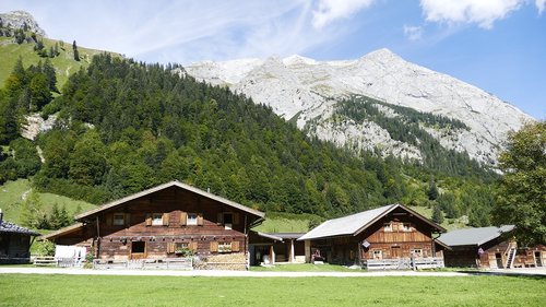 ahornboden  austria  landscape