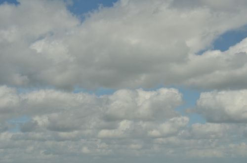 air clouds cumulus