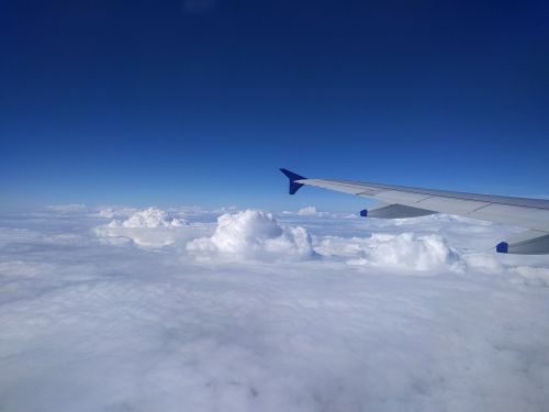 air view clouds