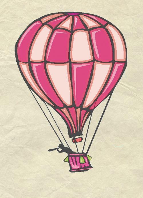 air balloon fly