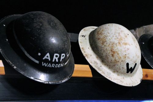 air raid helmets world war history