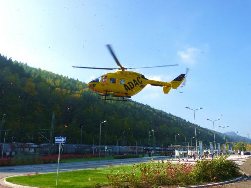 air rescue landing adac