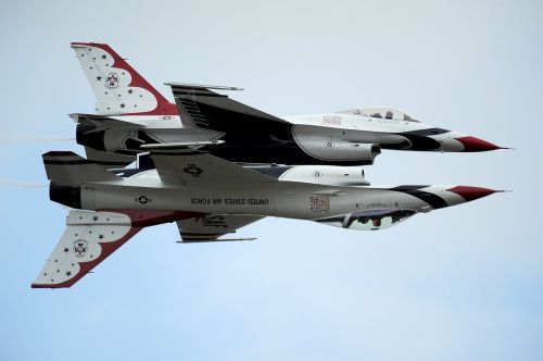 air show thunderbirds military