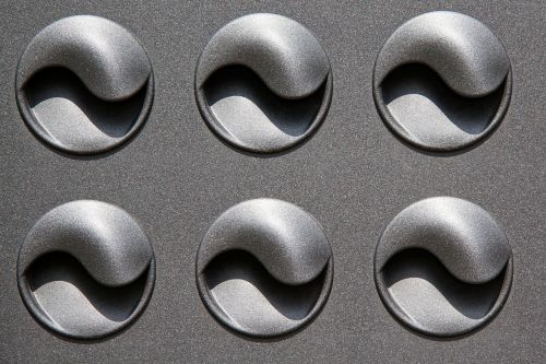 air vents metal silver
