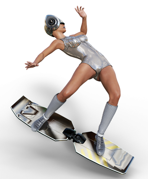airboard bodysuit woman
