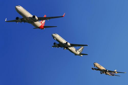 aircraft qantas air new zealand