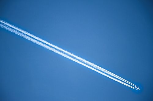 aircraft blue sky