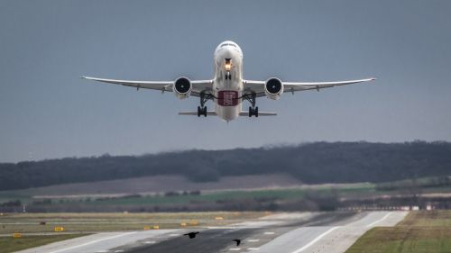 aircraft airport departure