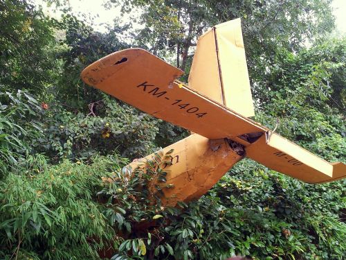 aircraft wreck plane wreck