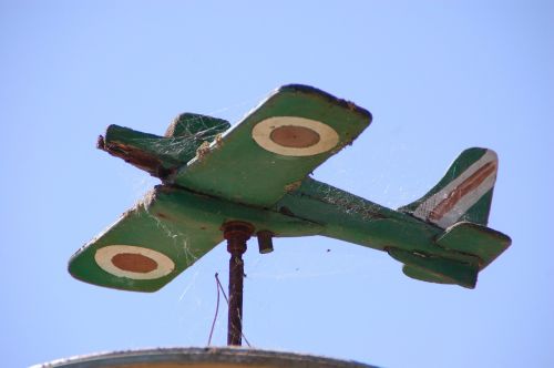 aircraft weather vane wind indicator