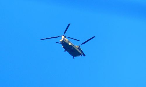 aircraft helicopter flying