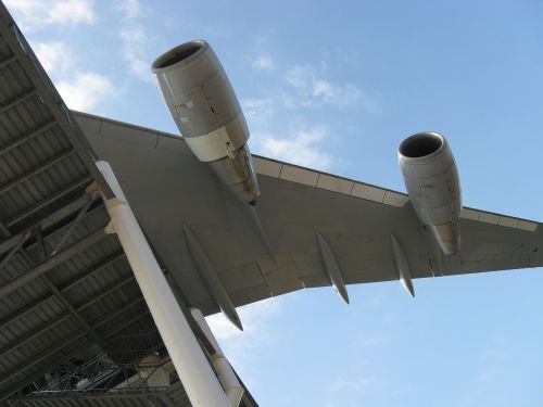 aircraft sky wing