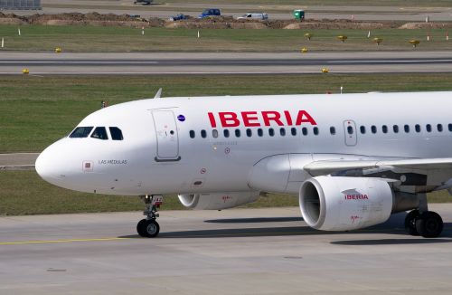 aircraft iberia airbus