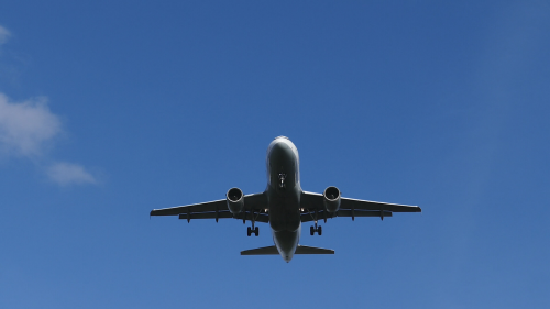 aircraft flight jet