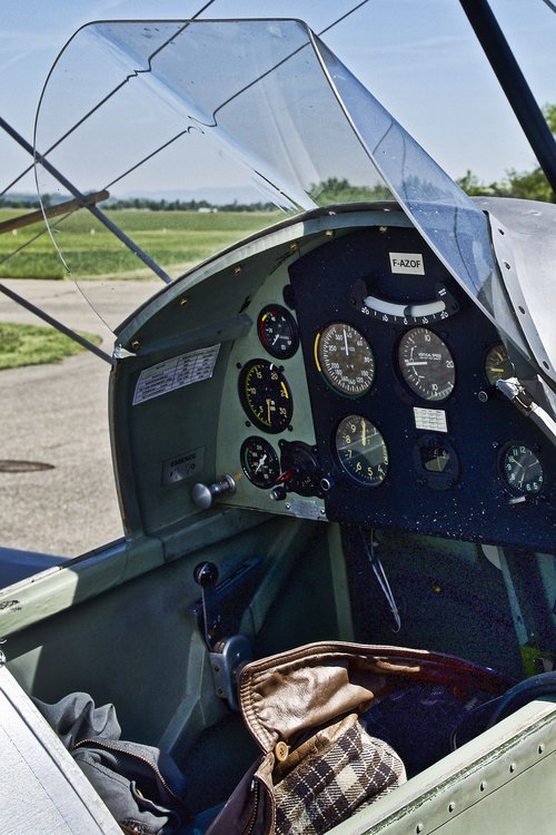 aircraft  cockpit  armature