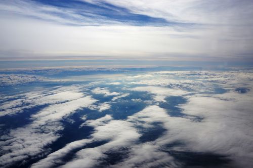 aircraft cloud clouds