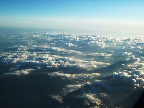aircraft cloud clouds