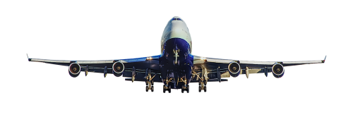 airline airplane b-747