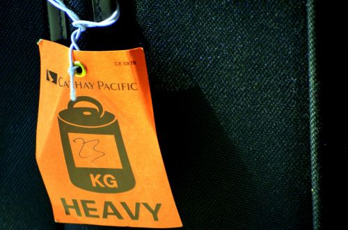 Airline Weight Tag