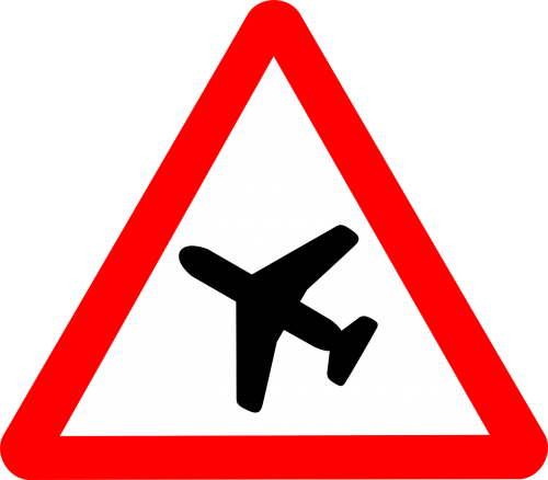 airplane transportation symbol