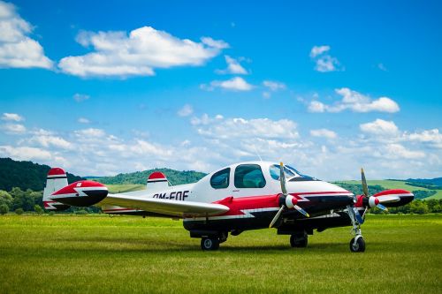 airplane aircraft sky