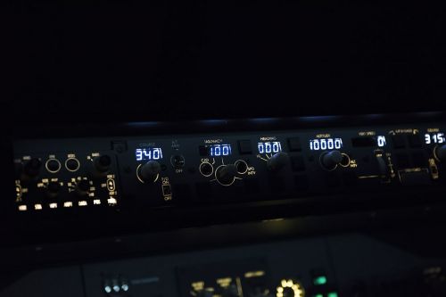 airplane plane cockpit