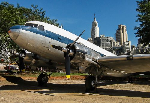 airplane aircraft vintage