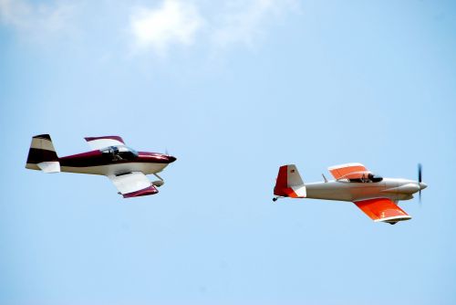 Airplanes At Airshow