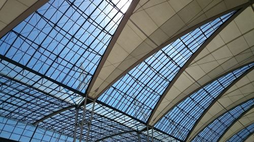 airport munich ceiling construction
