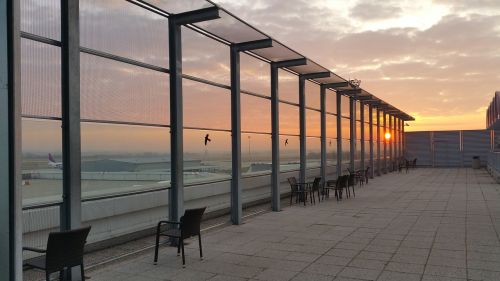 airport budapest výhliadka