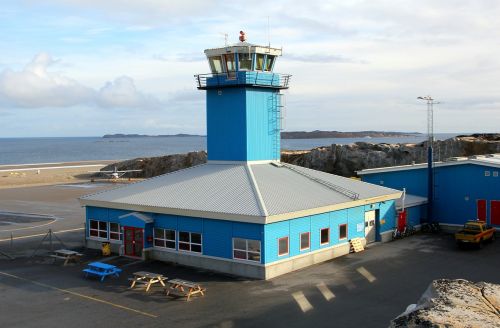 airport building tower