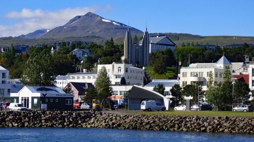 akureyri iceland mountain