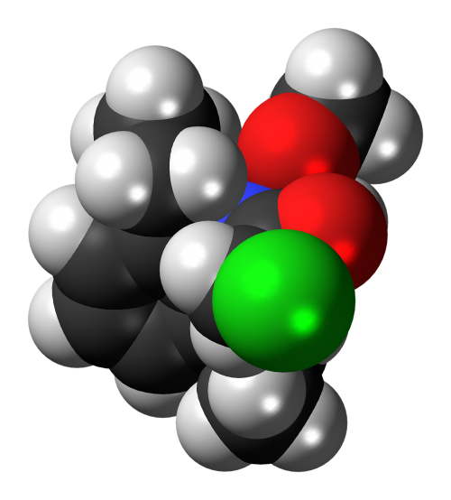 alachlor herbicide molecule