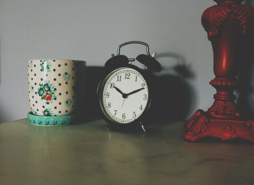 alarm clock clock mug