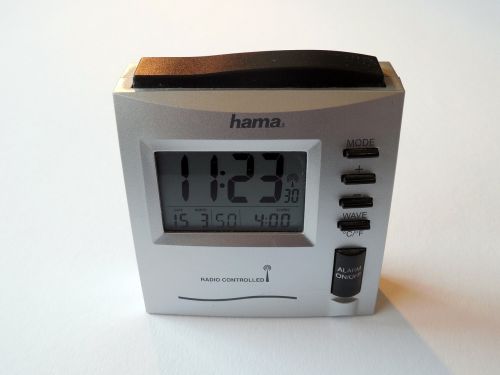 alarm clock clock time of