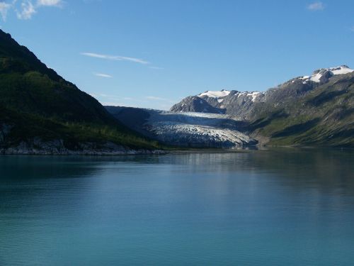 alaska fjord sea