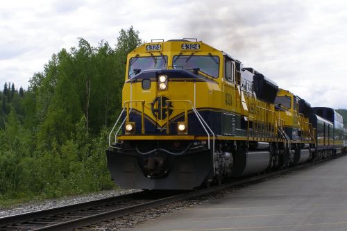 alaska railroad locomotive