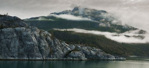 alaska mist mountain
