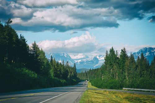 alaska seward highway road