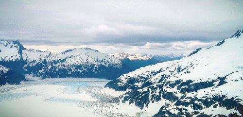 alaska  mendenhall  glacier