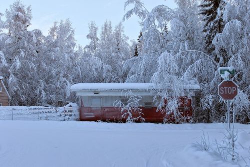 alaska snow trailer