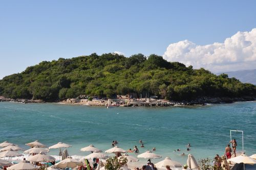 albania ksamili beach summer