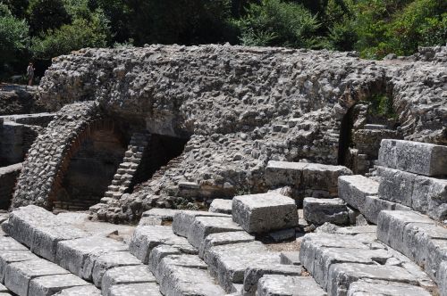 albania butrint national park ruins